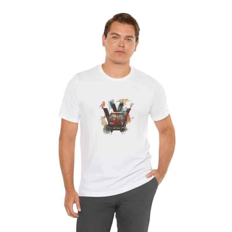 Rusty Vw Camper Soft T-shirt