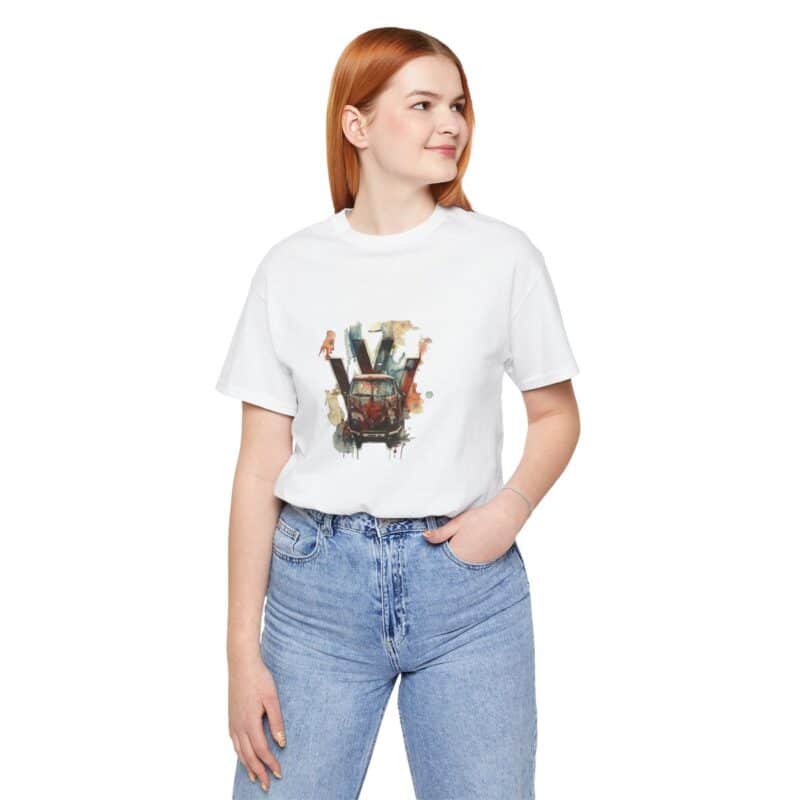 Rusty Vw Camper Soft T-shirt