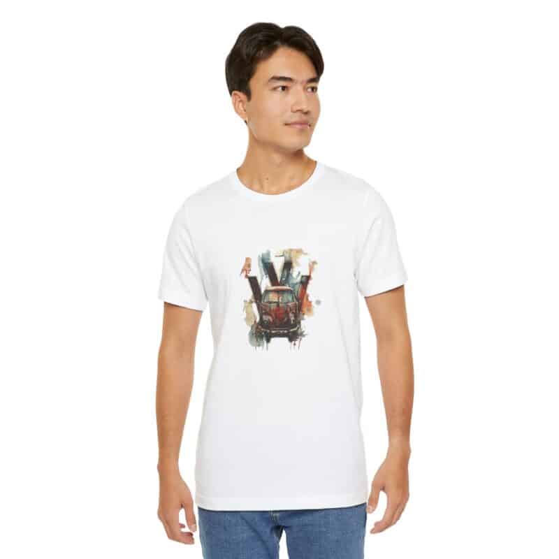 Rusty Vw Camper Soft T-shirt