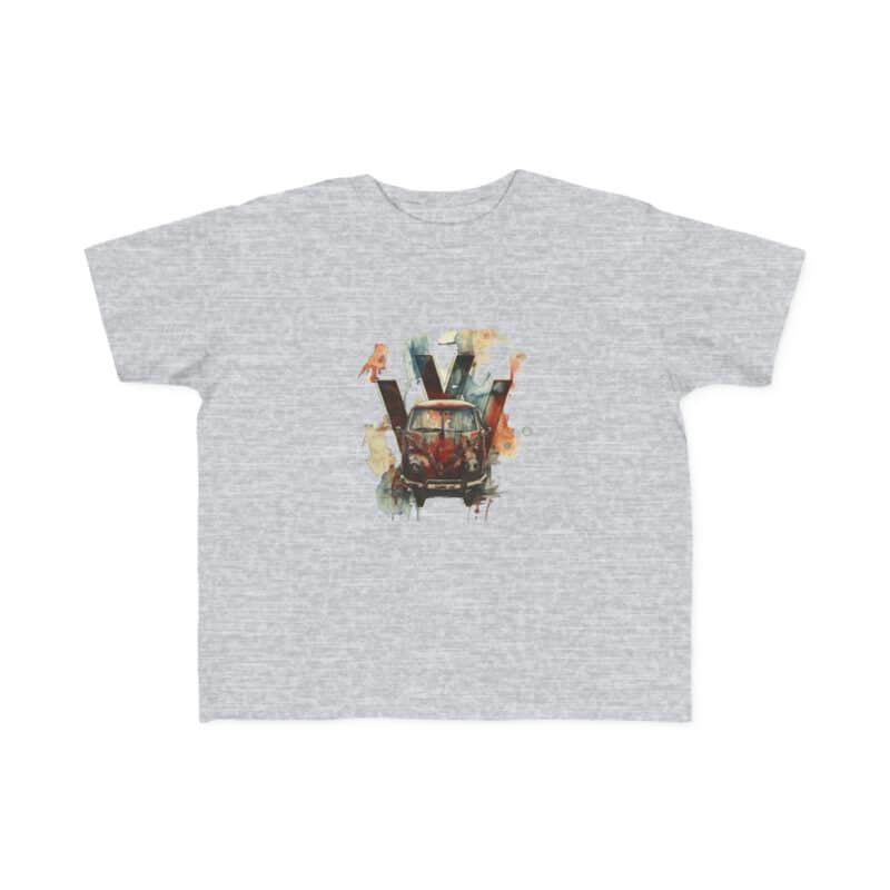 Rusty Vw Camper Toddler's Fine Jersey Tee