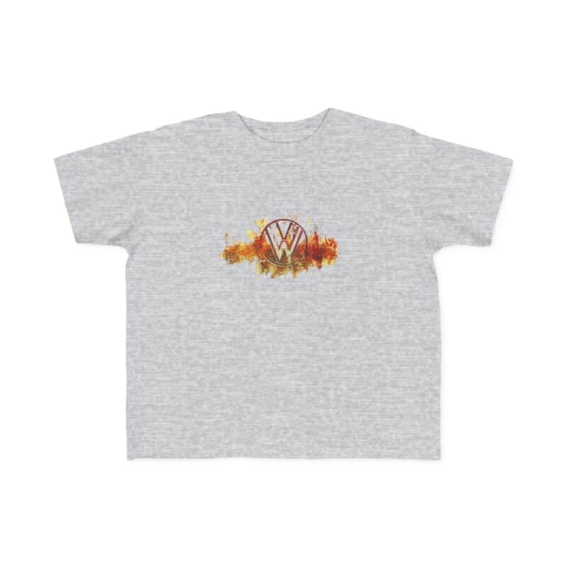 Scorched Vw Logo Toddler's Fine Jersey Tee