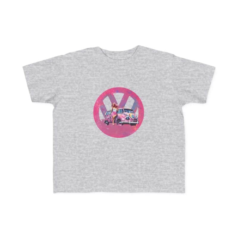 Barbiecore Van Girl Toddler's Fine Jersey Tee