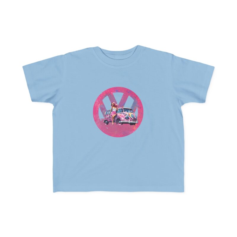 Barbiecore Van Girl Toddler's Fine Jersey Tee