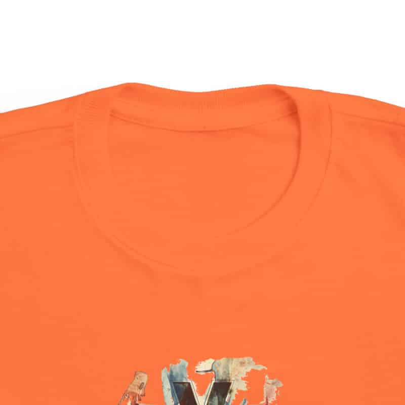 Rusty Vw Camper Toddler's Fine Jersey Tee