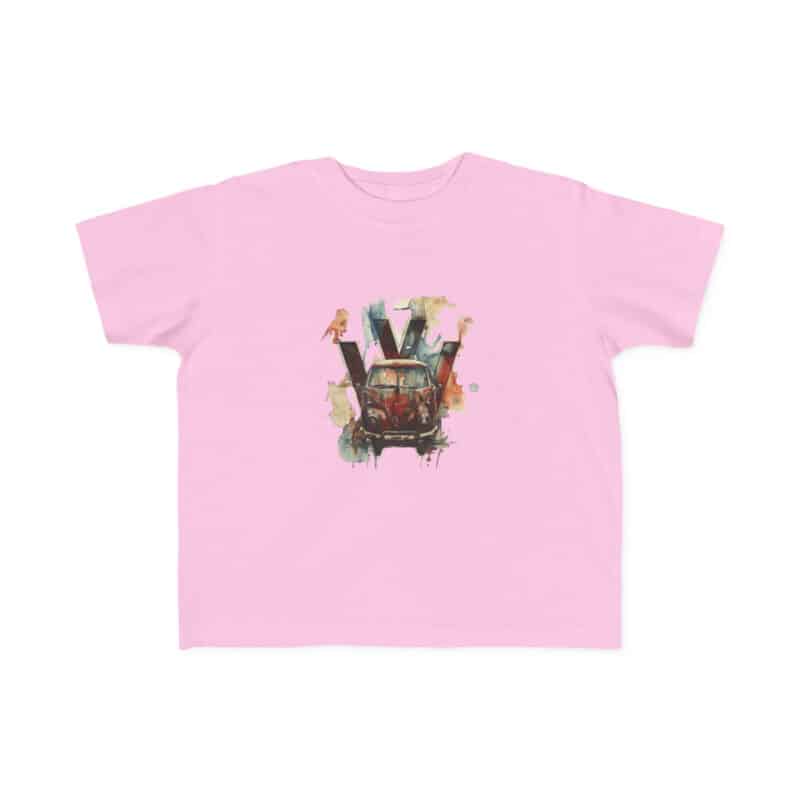 Rusty Vw Camper Toddler's Fine Jersey Tee