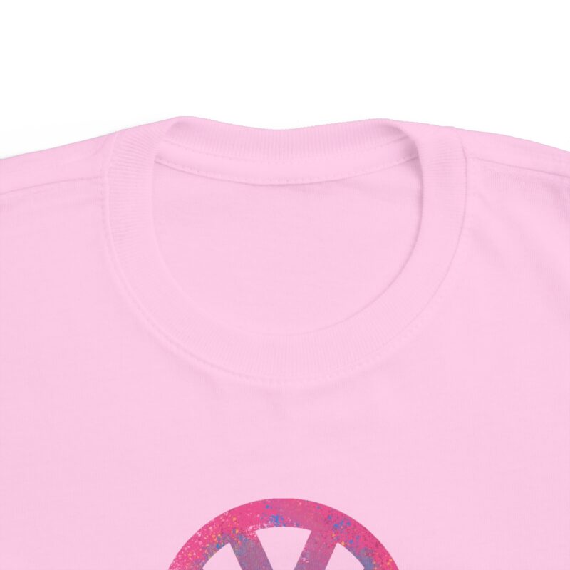 Barbiecore Van Girl Toddler's Fine Jersey Tee