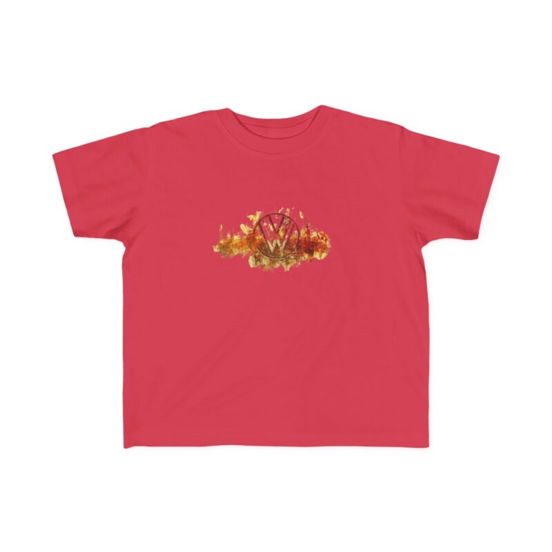 Scorched Vw Logo Toddler's Fine Jersey Tee