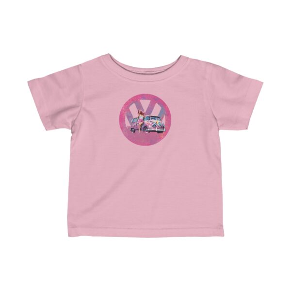 Barbiecore Van Girl Baby/toddler T-shirt