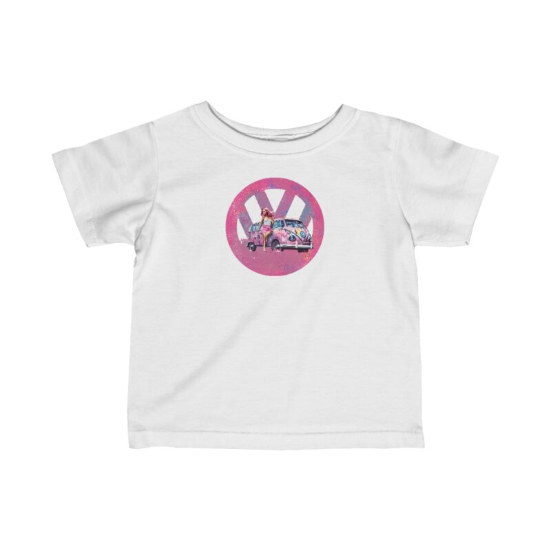Barbiecore Van Girl Baby/toddler T-shirt