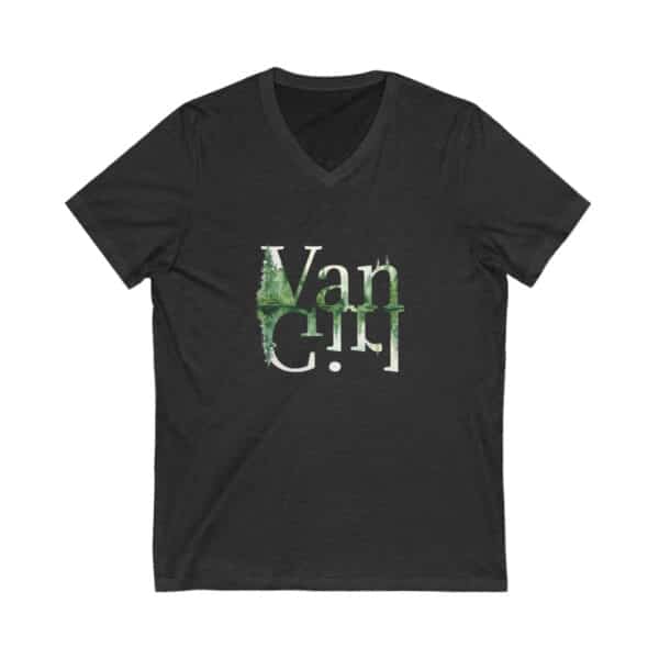 Outdoor Van Girl V-neck Unisex Tee