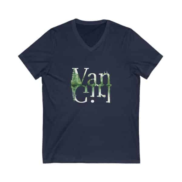 Outdoor Van Girl V-neck Unisex Tee