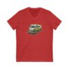 Rescued Vw Camper V-neck Unisex Tee