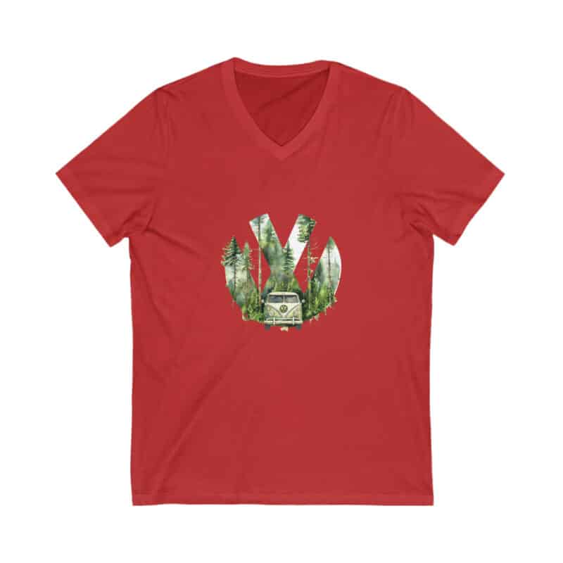 Vw Jungle Dubber V-neck Unisex Tee