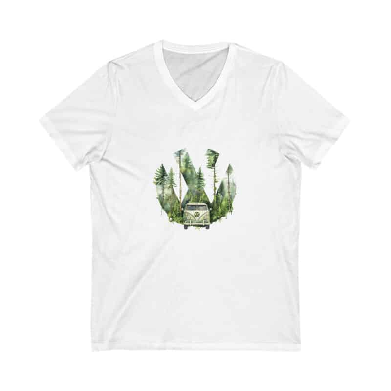 Vw Jungle Dubber V-neck Unisex Tee