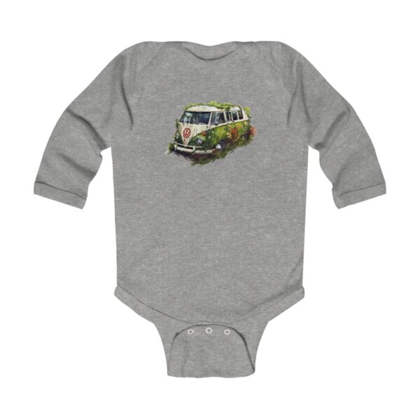 Rescued Vw Camper Baby Long Sleeve Babygrow