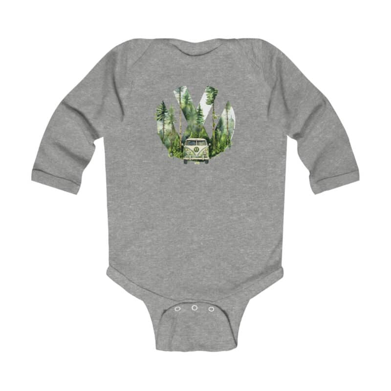 Vw Jungle Dubber Baby Long Sleeve Babygrow