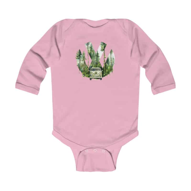 Vw Jungle Dubber Baby Long Sleeve Babygrow