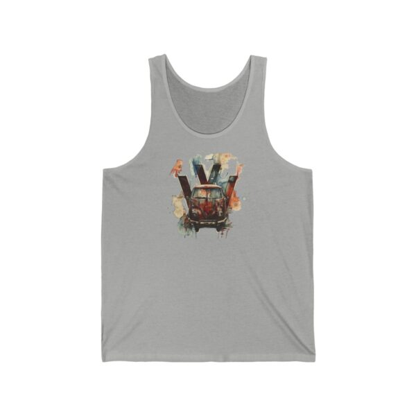 Rusty Vw Camper Unisex Jersey Tank