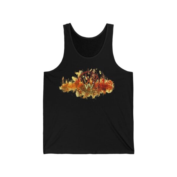 Scorched Vw Logo Unisex Jersey Tank