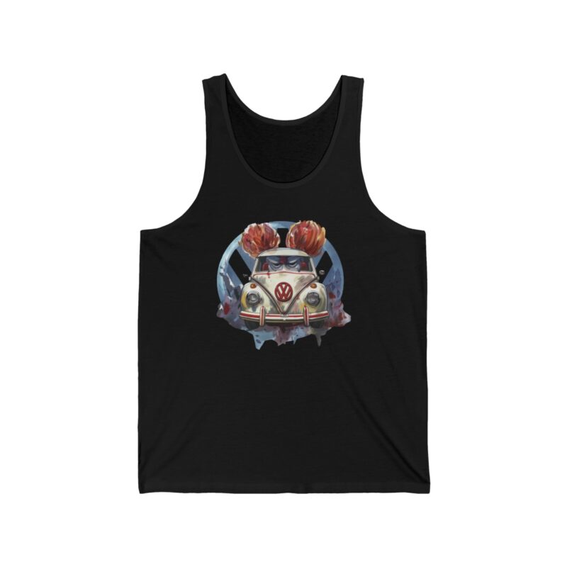 Clown Vw Bug Unisex Jersey Tank