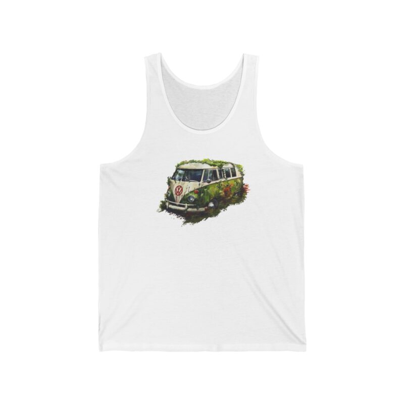 Rescued Vw Camper Unisex Jersey Tank