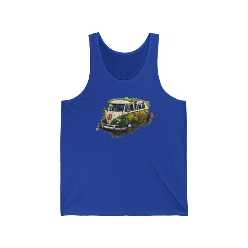 Rescued Vw Camper Unisex Jersey Tank