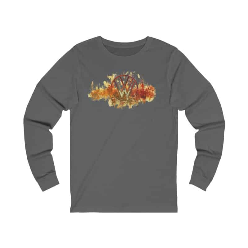 Scorched Vw Logo Long Sleeve Tee