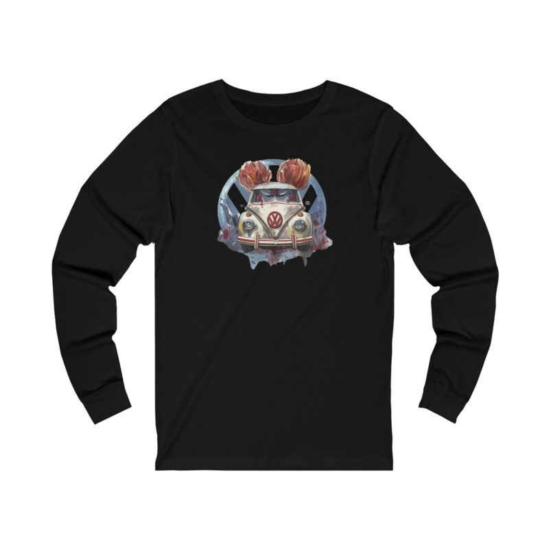 Clown Vw Bug Long Sleeve Tee