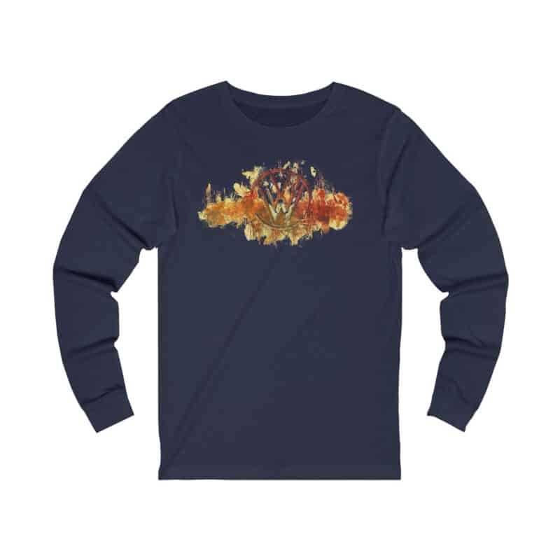 Scorched Vw Logo Long Sleeve Tee