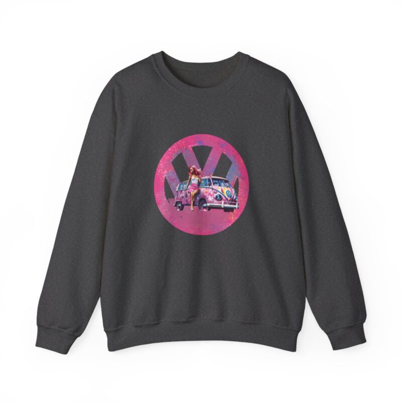 Barbiecore Van Girl Sweatshirt