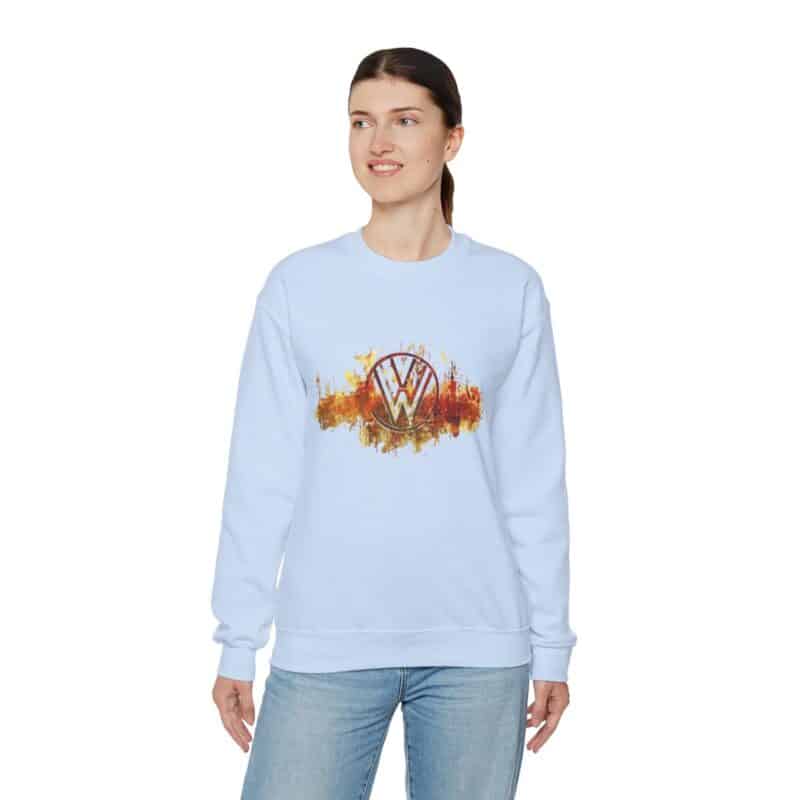 Scorched Vw Logo Sweatshirt