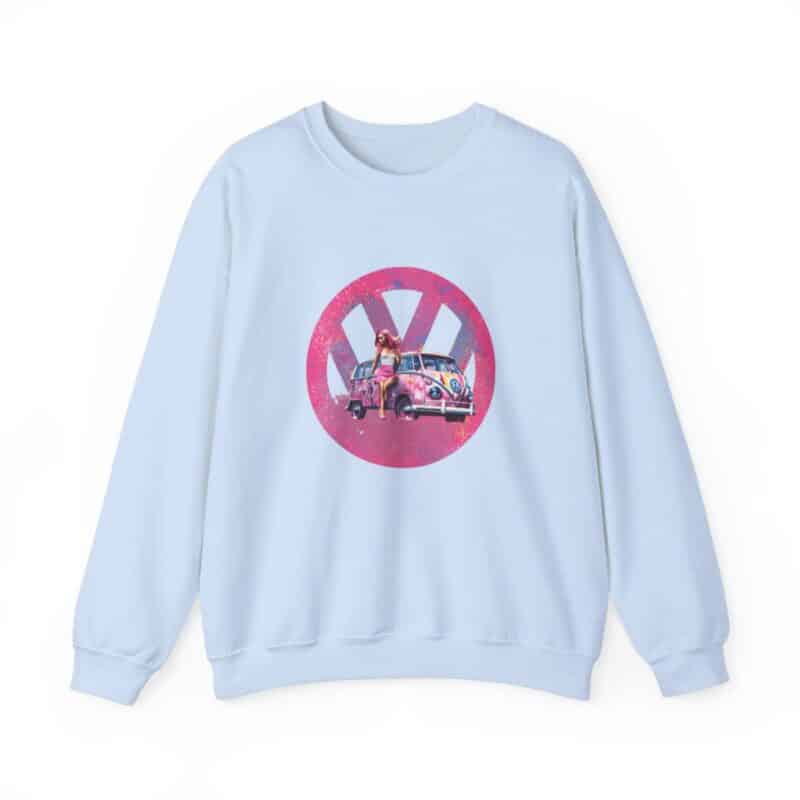 Barbiecore Van Girl Sweatshirt