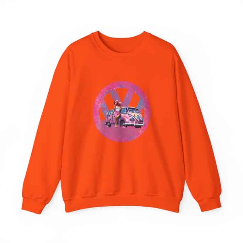 Barbiecore Van Girl Sweatshirt