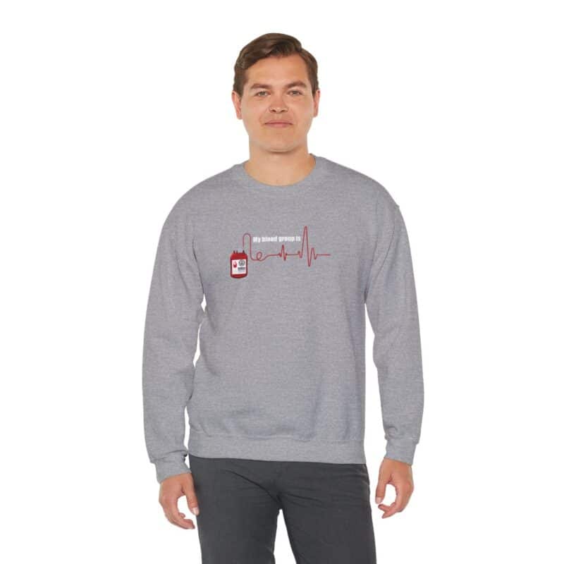 My Blood Group Is Vw Sweatshirt