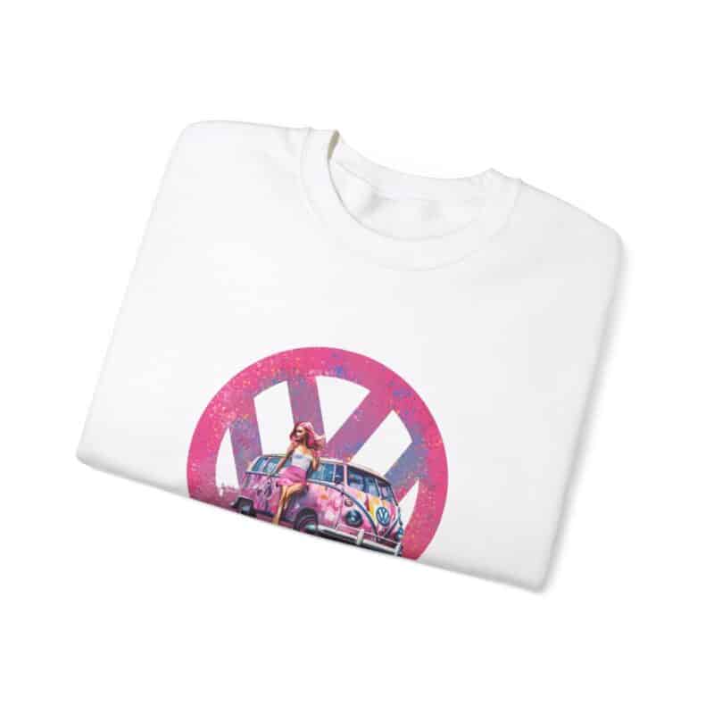 Barbiecore Van Girl Sweatshirt