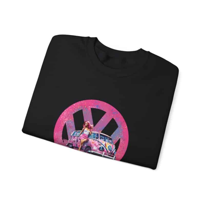 Barbiecore Van Girl Sweatshirt