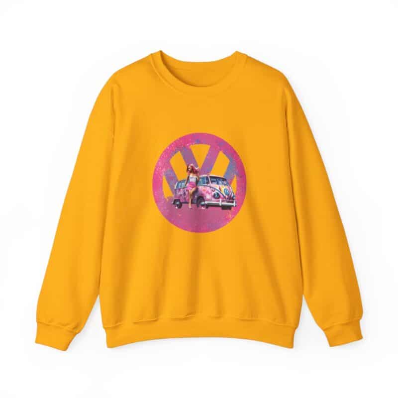 Barbiecore Van Girl Sweatshirt