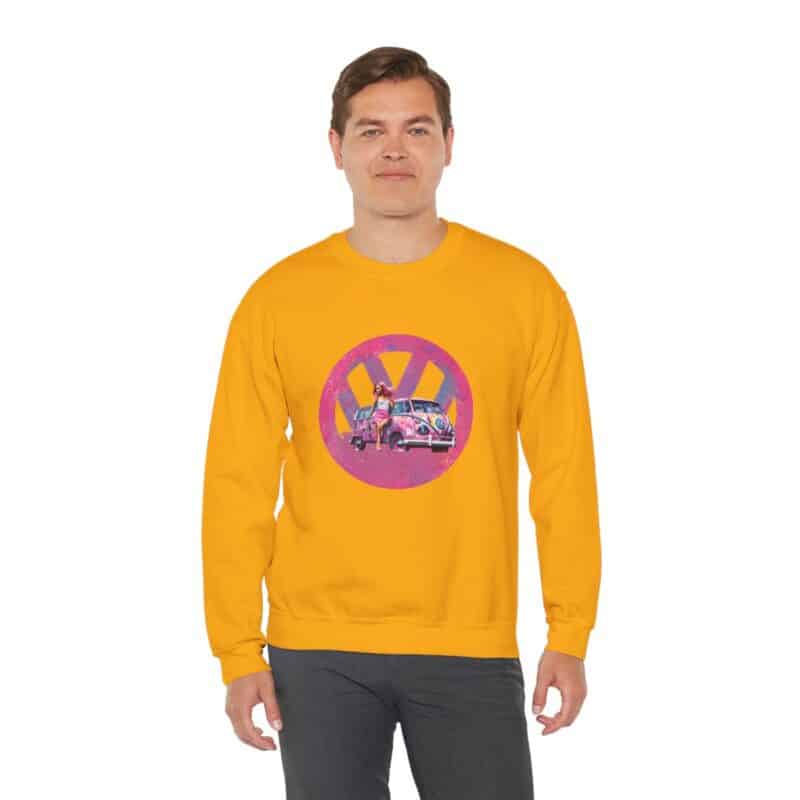 Barbiecore Van Girl Sweatshirt