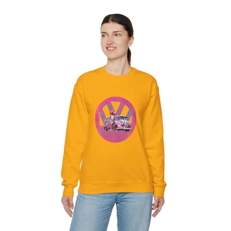 Barbiecore Van Girl Sweatshirt