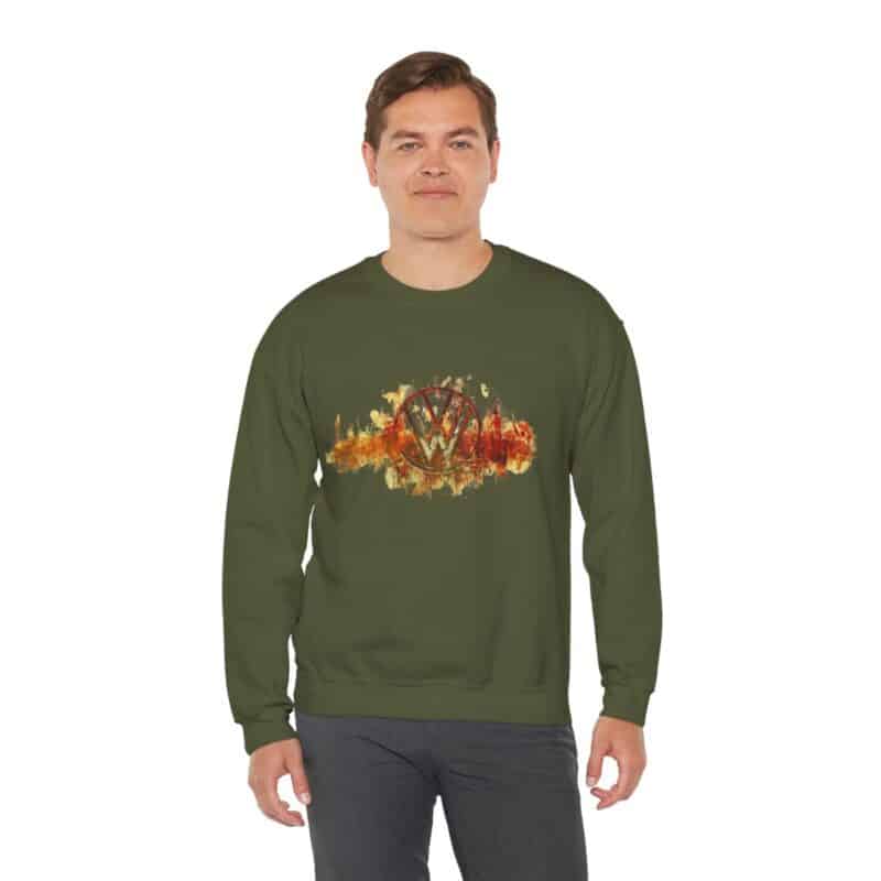 Scorched Vw Logo Sweatshirt