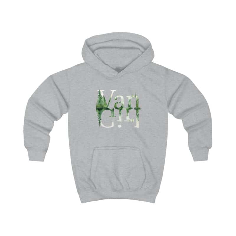 Outdoor Van Girl Kids Hoodie