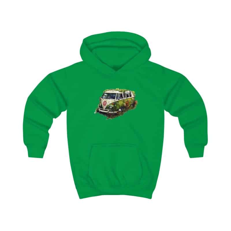 Rescued Vw Camper Kids Hoodie