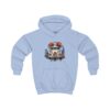 Clown Vw Bug Kids Hoodie