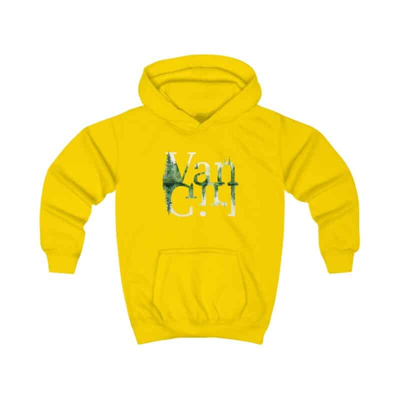 Outdoor Van Girl Kids Hoodie