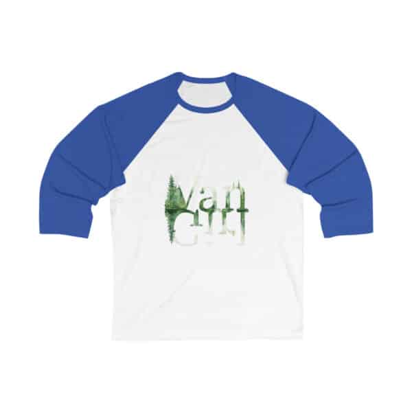 Outdoor Van Girl 34 Sleeve Baseball Tee