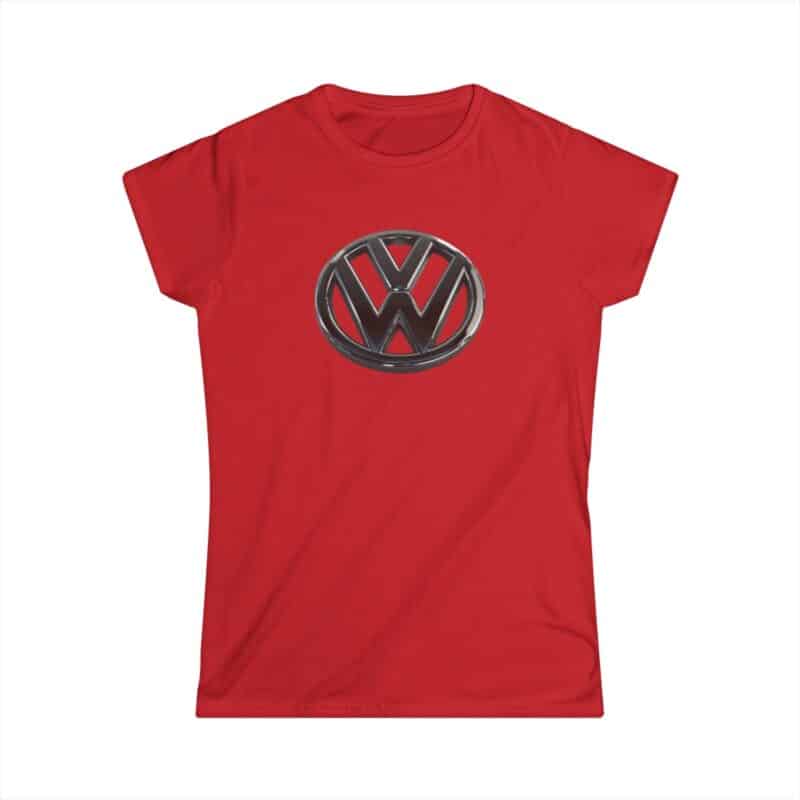 Vw Perspective Logo Women's Soft-style Tee