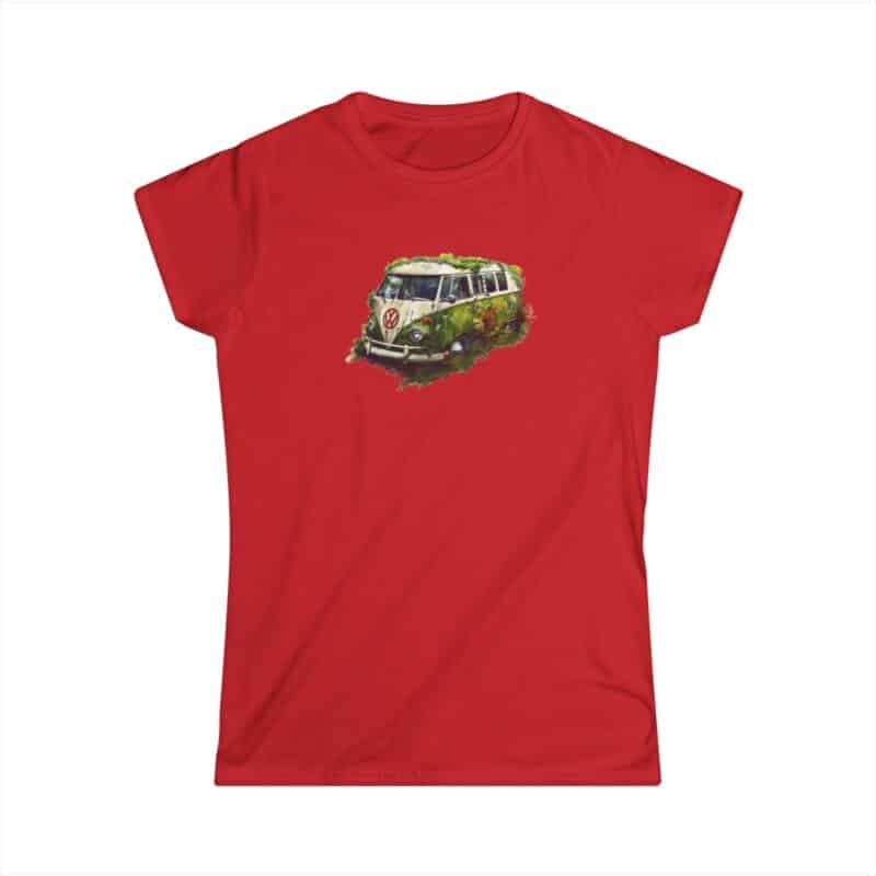 Rescued Vw Camper Women's Soft-style Tee