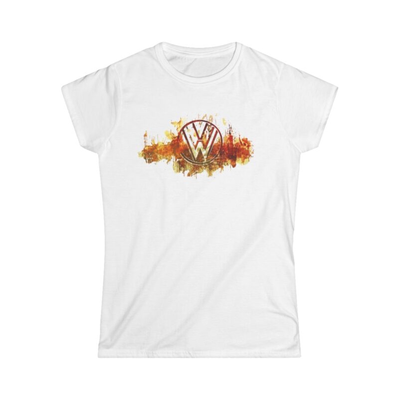 Scorched Vw Logo Women's Sof-tstyle Tee