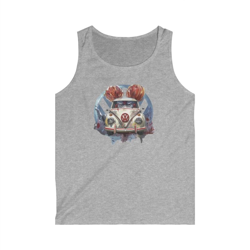 Clown Vw Bug Men's Soft-style Tank Top