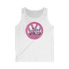 Barbiecore Van Girl Men's Softstyle Tank Top